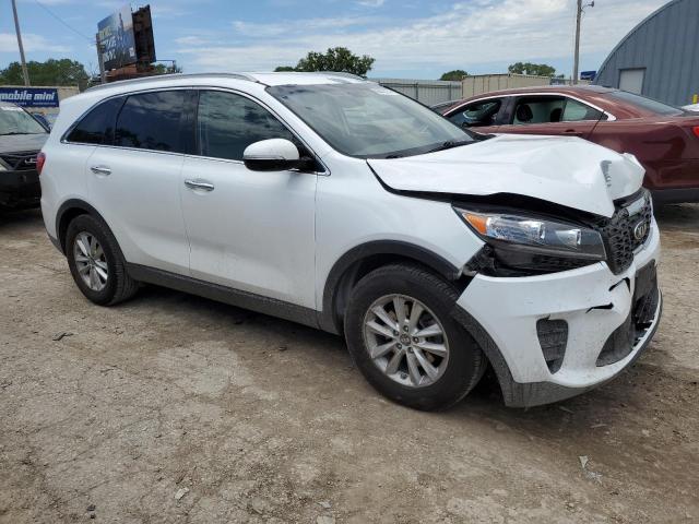 5XYPG4A31KG452093 - 2019 KIA SORENTO L WHITE photo 4