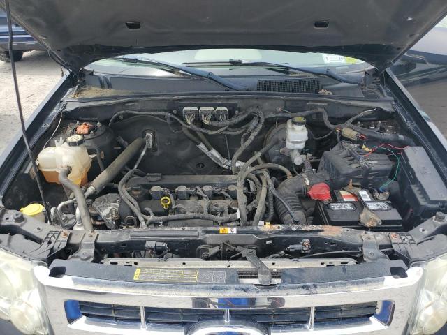 1FMCU9D74AKC72632 - 2010 FORD ESCAPE XLT BLACK photo 12