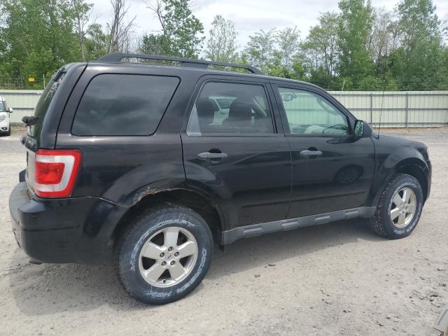 1FMCU9D74AKC72632 - 2010 FORD ESCAPE XLT BLACK photo 3