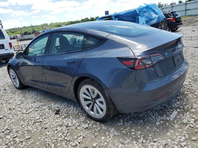 5YJ3E1EA1PF658282 - 2023 TESLA MODEL 3 GRAY photo 2