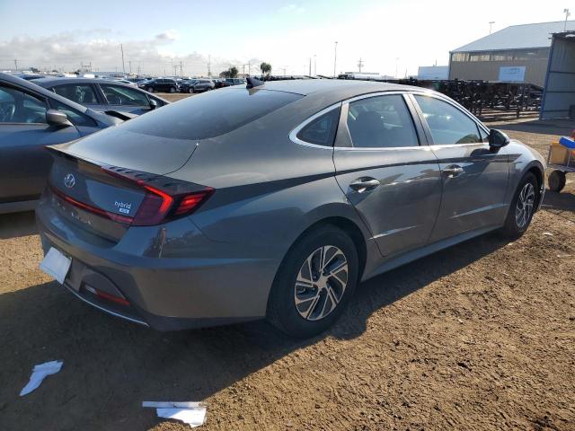 KMHL24JJ4PA057095 - 2023 HYUNDAI SONATA HYBRID GRAY photo 3