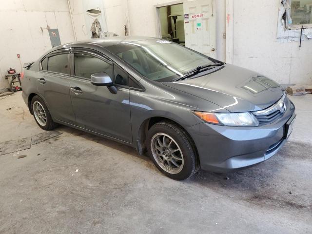 19XFB2E53CE020212 - 2012 HONDA CIVIC LX GRAY photo 4