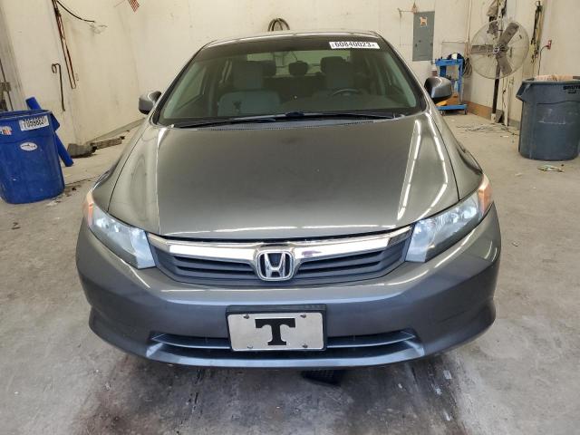 19XFB2E53CE020212 - 2012 HONDA CIVIC LX GRAY photo 5