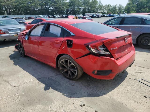 2HGFC2F86KH518771 - 2019 HONDA CIVIC SPORT Rouge photo 2