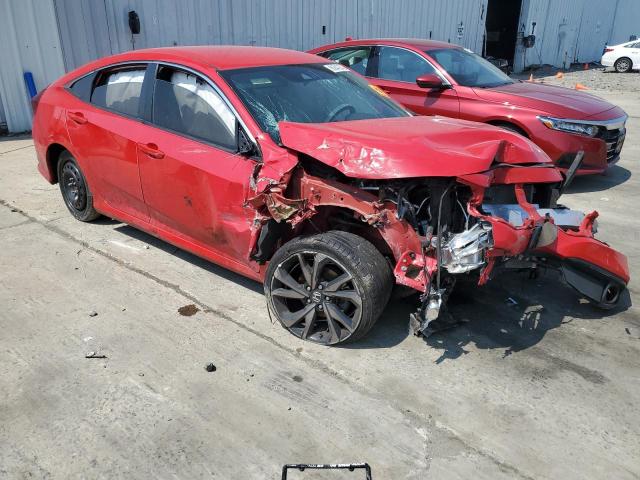 2HGFC2F86KH518771 - 2019 HONDA CIVIC SPORT Rouge photo 4
