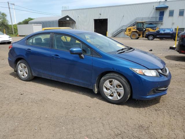 2HGFB2F4XFH059234 - 2015 HONDA CIVIC LX BLUE photo 4