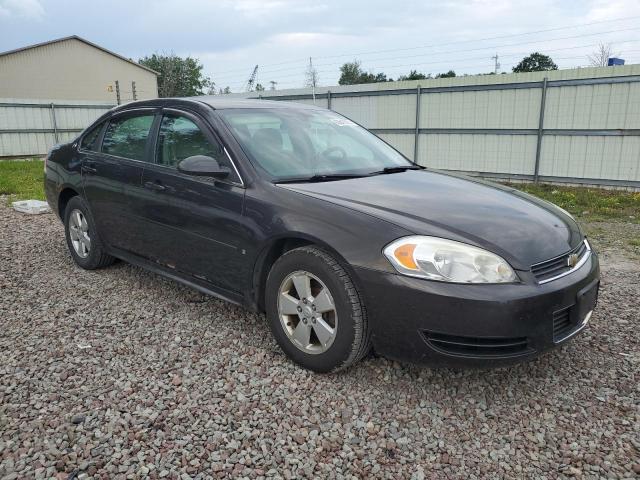 2G1WT57KX91134269 - 2009 CHEVROLET IMPALA 1LT CHARCOAL photo 4