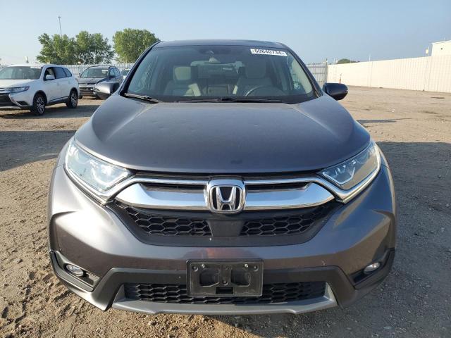 5J6RW2H54KA009664 - 2019 HONDA CR-V EX GRAY photo 5