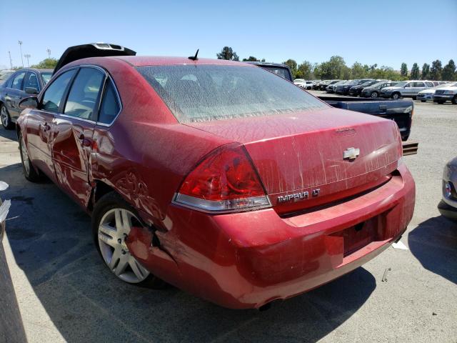 2G1WG5E36D1264610 - 2013 CHEVROLET IMPALA LT BURGUNDY photo 2