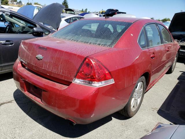 2G1WG5E36D1264610 - 2013 CHEVROLET IMPALA LT BURGUNDY photo 3