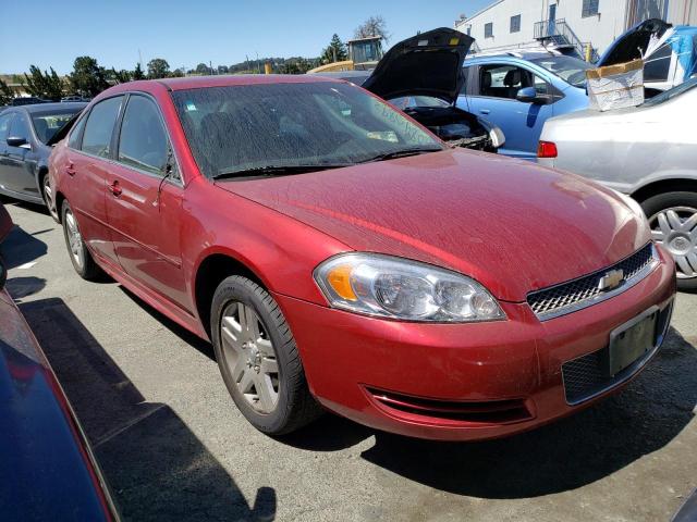 2G1WG5E36D1264610 - 2013 CHEVROLET IMPALA LT BURGUNDY photo 4