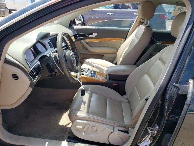 WAUKGBFB5BN038786 - 2011 AUDI A6 PRESTIGE შავი ფოტო 7