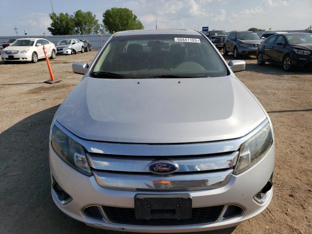 3FAHP0DC5AR151281 - 2010 FORD FUSION SPORT SILVER photo 5