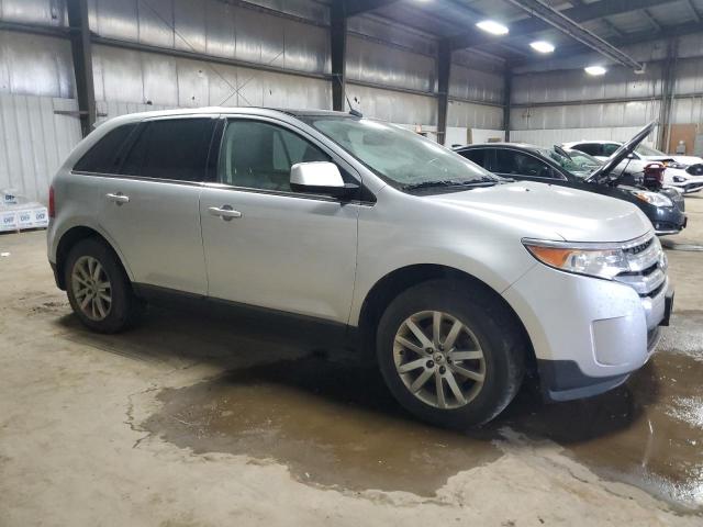 2FMDK4KC0BBA47424 - 2011 FORD EDGE LIMITED SILVER photo 4