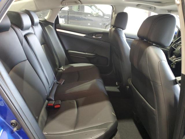 2HGFC1F78MH700136 - 2021 HONDA CIVIC EXL BLUE photo 10