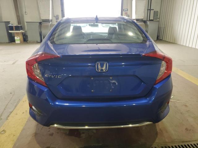 2HGFC1F78MH700136 - 2021 HONDA CIVIC EXL BLUE photo 6
