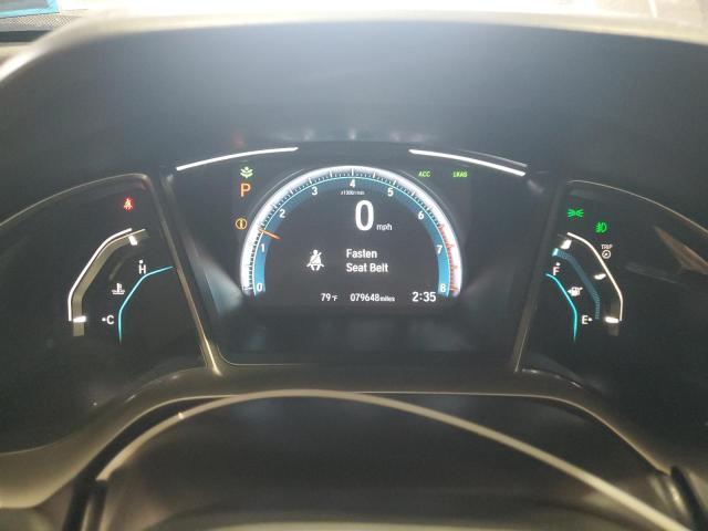 2HGFC1F78MH700136 - 2021 HONDA CIVIC EXL BLUE photo 9