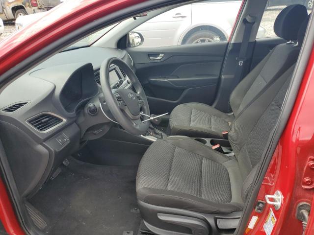 3KPC24A38KE080410 - 2019 HYUNDAI ACCENT SE RED photo 7