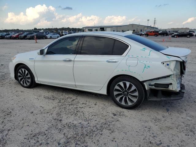 JHMCR6F33HC011851 - 2017 HONDA ACCORD HYBRID WHITE photo 2