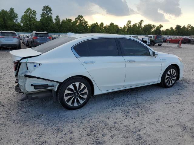 JHMCR6F33HC011851 - 2017 HONDA ACCORD HYBRID WHITE photo 3