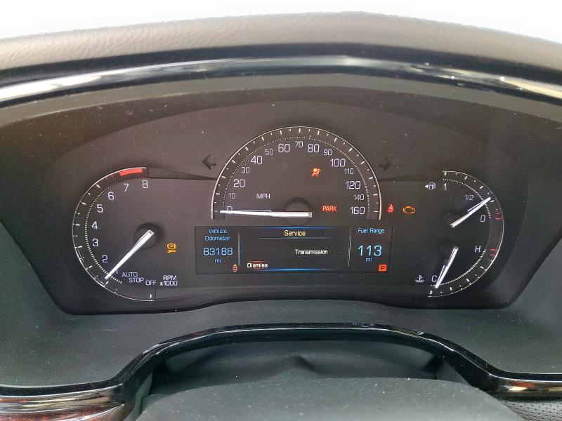 1GYKNBRS0HZ315229 - 2017 CADILLAC XT5 LUXURY WHITE photo 9