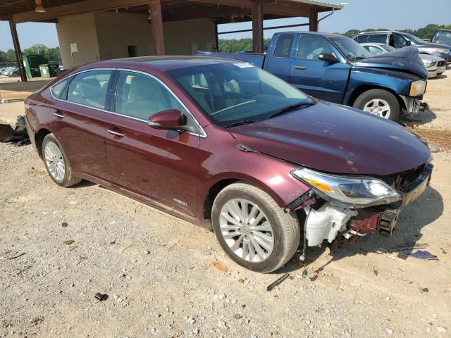 4T1BD1EB0FU038855 - 2015 TOYOTA AVALON HYBRID MAROON photo 4