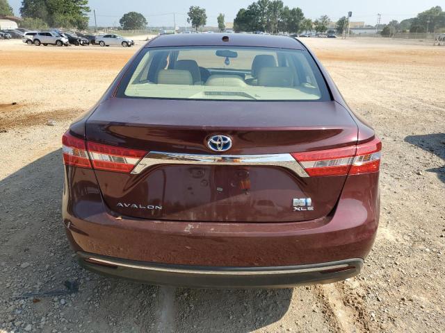 4T1BD1EB0FU038855 - 2015 TOYOTA AVALON HYBRID MAROON photo 6