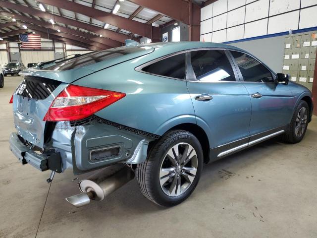 5J6TF1H5XDL002290 - 2013 HONDA CROSSTOUR EXL ლურჯი ფოტო 3