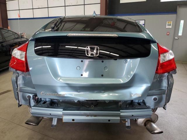 5J6TF1H5XDL002290 - 2013 HONDA CROSSTOUR EXL ლურჯი ფოტო 6