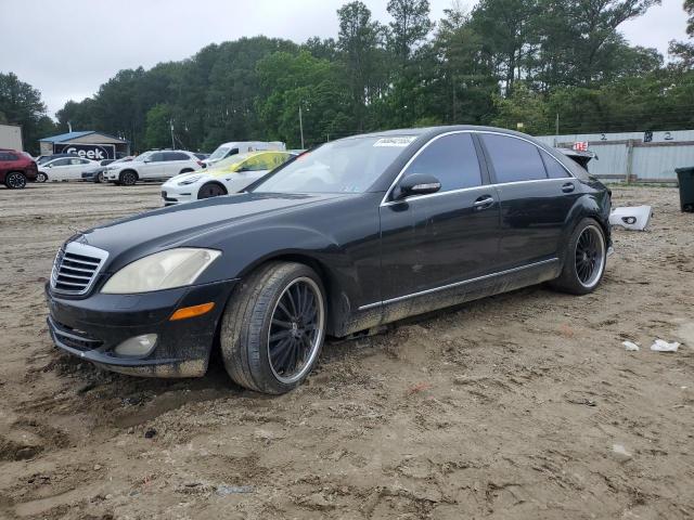 WDDNG86X47A134413 - 2007 MERZ S 550 4MATIC BLACK photo 1