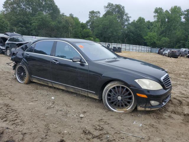 WDDNG86X47A134413 - 2007 MERZ S 550 4MATIC BLACK photo 4