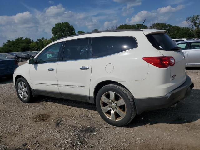 1GNKVLED7BJ270161 - 2011 CHEVROLET TRAVERSE LTZ WHITE photo 2