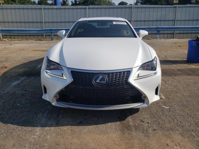 JTHHE5BC4H5016482 - 2017 LEXUS RC 350 WHITE photo 5