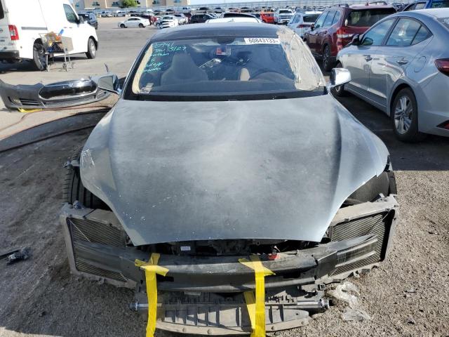 5YJSA1DP0DFP07464 - 2013 TESLA MODEL S BLUE photo 5