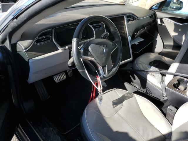 5YJSA1DP0DFP07464 - 2013 TESLA MODEL S BLUE photo 8