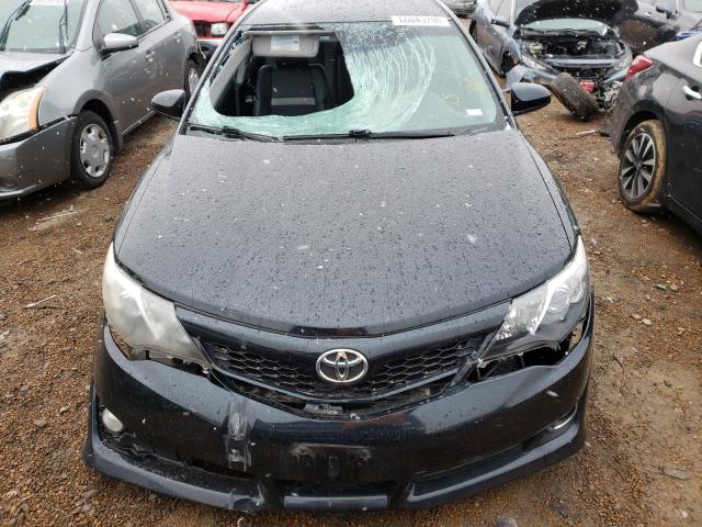 4T1BF1FK4DU266363 - 2013 TOYOTA CAMRY L BLACK photo 9