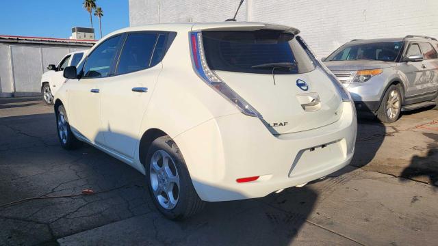 JN1AZ0CP2CT025135 - 2012 NISSAN LEAF SV WHITE photo 3