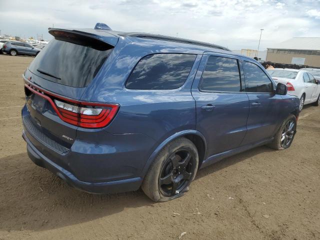 1C4SDJGJ3MC891133 - 2021 DODGE DURANGO SRT 392 BLUE photo 3