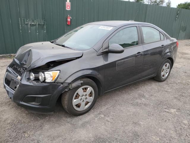 1G1JA5SG9G4128709 - 2016 CHEVROLET SONIC LS CHARCOAL photo 1