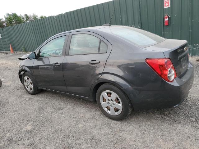 1G1JA5SG9G4128709 - 2016 CHEVROLET SONIC LS CHARCOAL photo 2