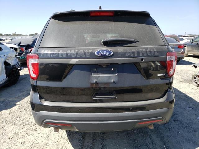 1FM5K8AR5GGB43891 - 2016 FORD EXPLORER POLICE INTERCEPTOR BLACK photo 6