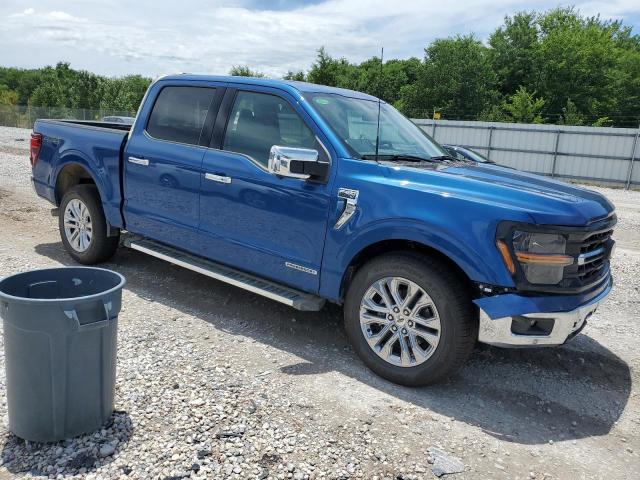 1FTFW3LD4RFA30914 - 2024 FORD F150 XLT BLUE photo 4