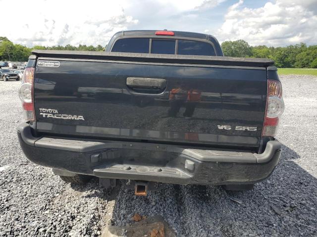 3TMLU4EN6AM053068 - 2010 TOYOTA TACOMA DOUBLE CAB BLACK photo 6