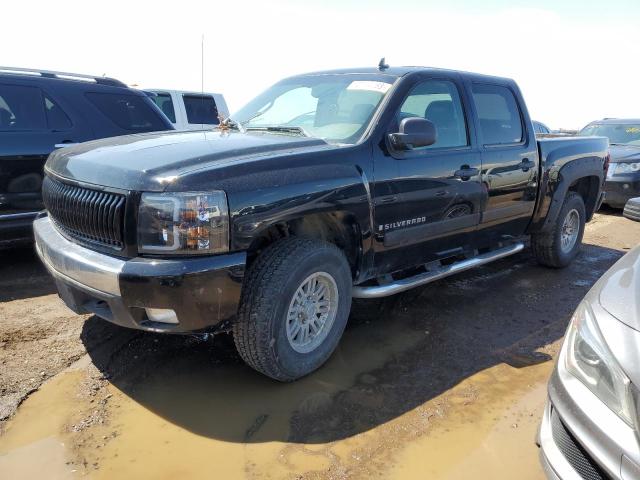 3GCEK13M37G553042 - 2007 CHEVROLET SILVERADO K1500 CREW CAB BLACK photo 1