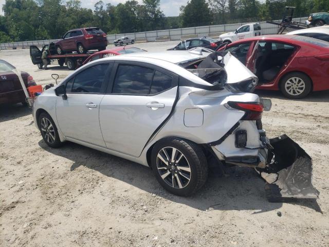 3N1CN8EV1ML837482 - 2021 NISSAN VERSA SV SILVER photo 2