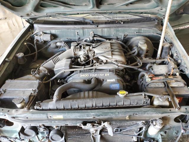 5TESN92N92Z080084 - 2002 TOYOTA TACOMA XTRACAB PRERUNNER მწვანე ფოტო 11