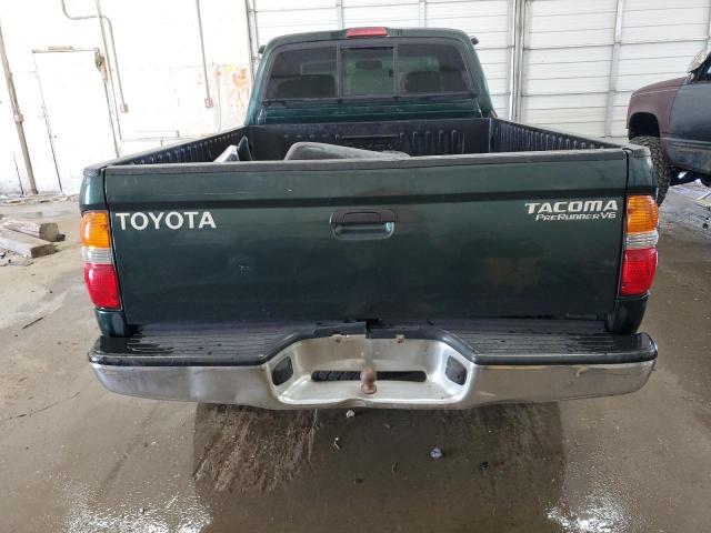 5TESN92N92Z080084 - 2002 TOYOTA TACOMA XTRACAB PRERUNNER მწვანე ფოტო 6