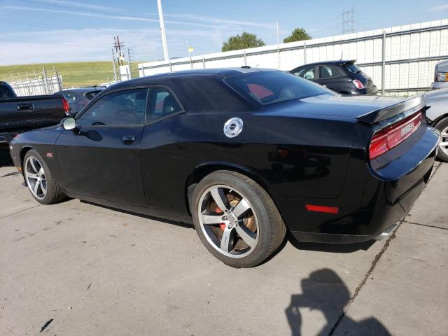 2C3CDYCJ6CH158576 - 2012 DODGE CHALLENGER SRT-8 BLACK photo 2