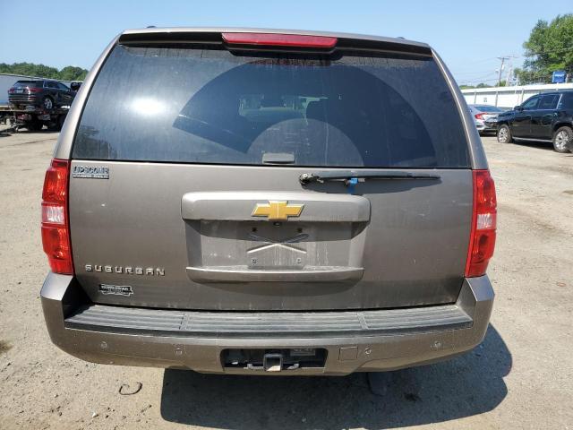 1GNSCJE07DR104489 - 2013 CHEVROLET SUBURBAN C1500 LT TAN photo 6