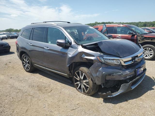 5FNYF6H08KB056653 - 2019 HONDA PILOT ELITE GRAY photo 4